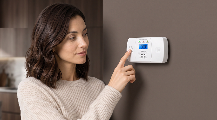 Carbon Monoxide Alarm HM-722ESY series,Manual Test
