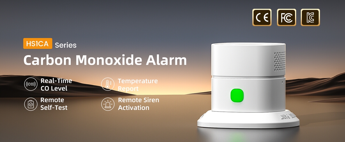 Smart Carbon Monoxide Sensor Heiman HS1CA series