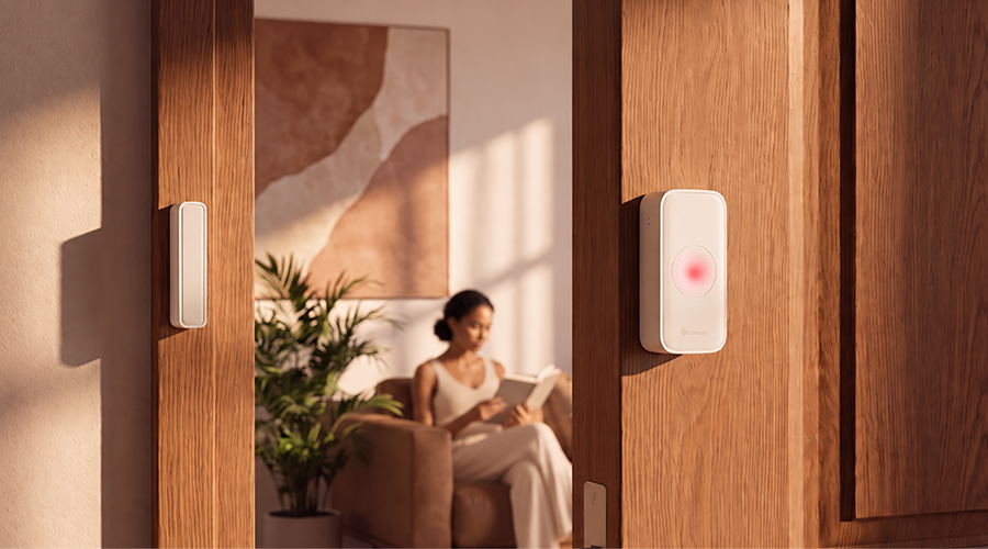 Smart Door Sensor Heiman HS1DS series,Door and Window Reminder