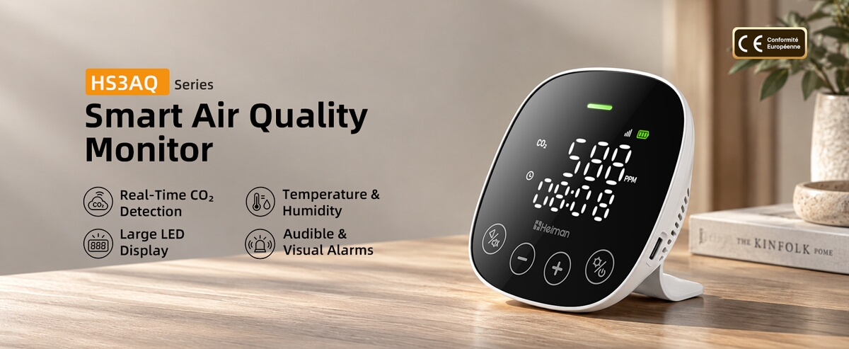Smart Air Quality Monitor HEIMAN HS3AQ series