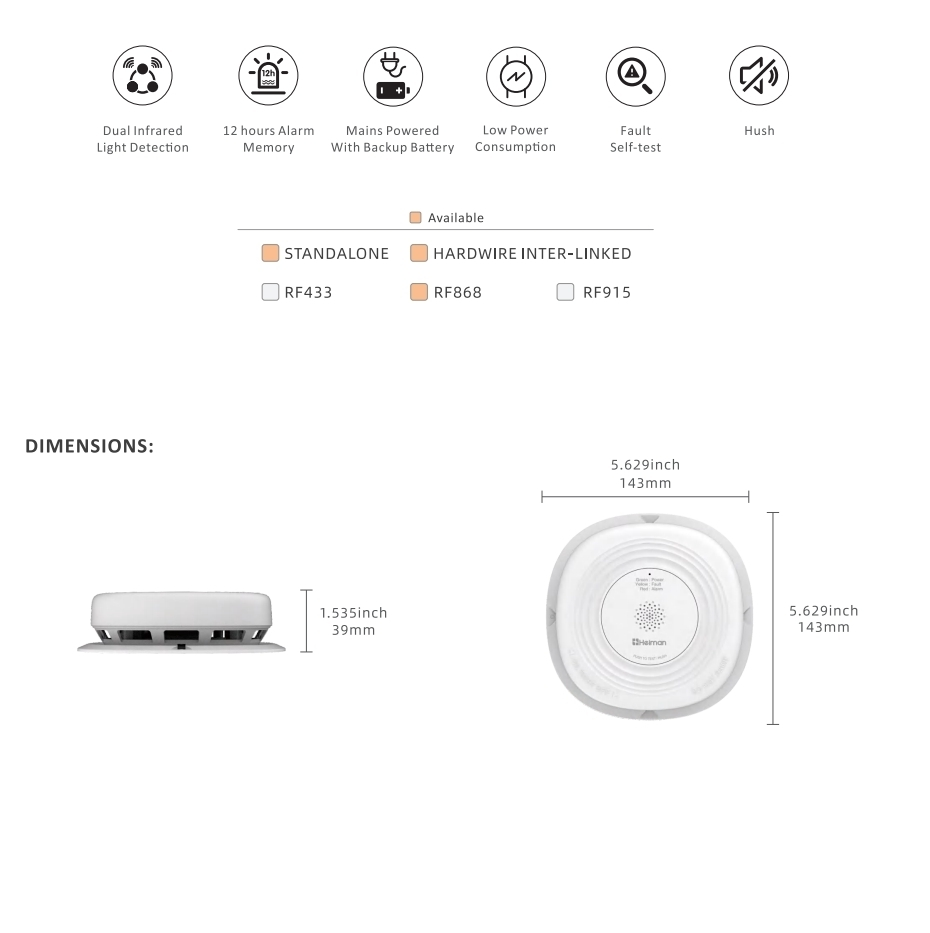 02 Smoke Alarm HM-638PH series