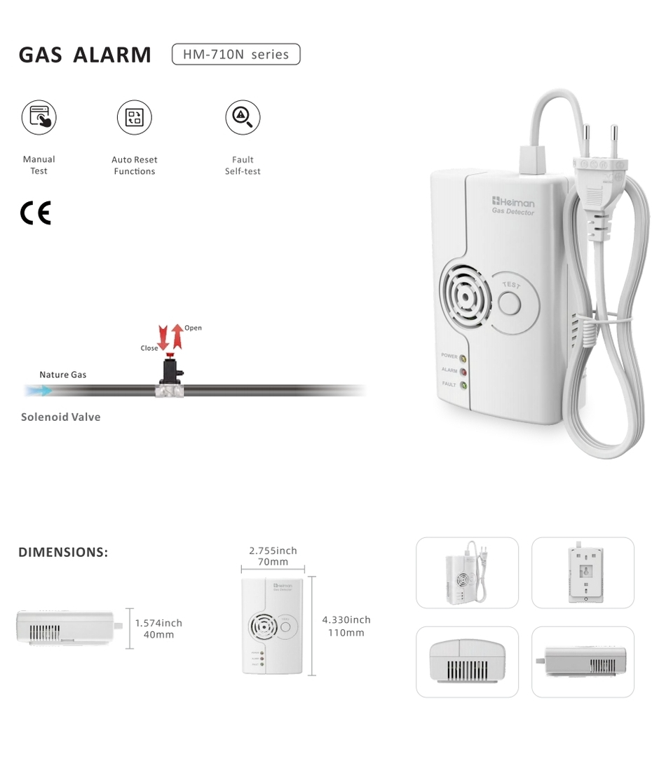 Gas Alarm HM-710N Series