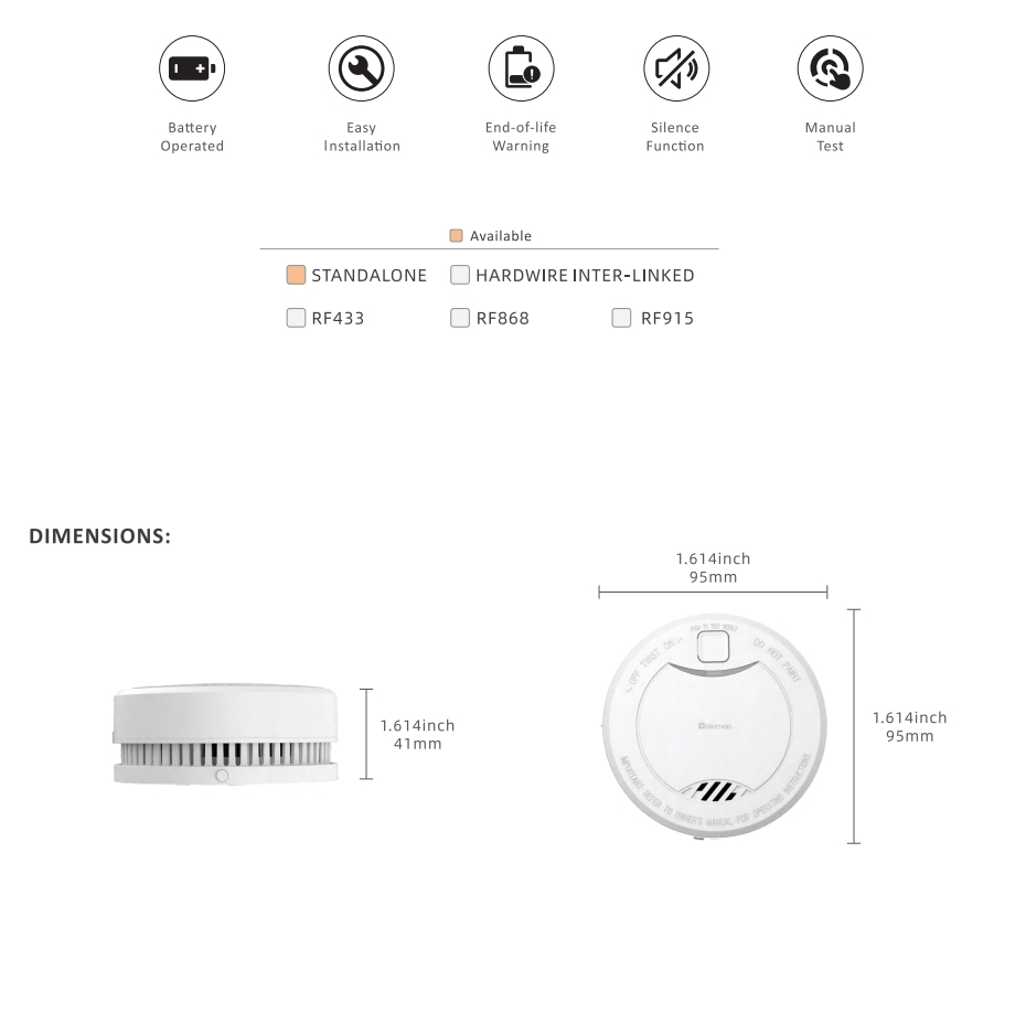 02 Smoke Alarm HM-626PH series