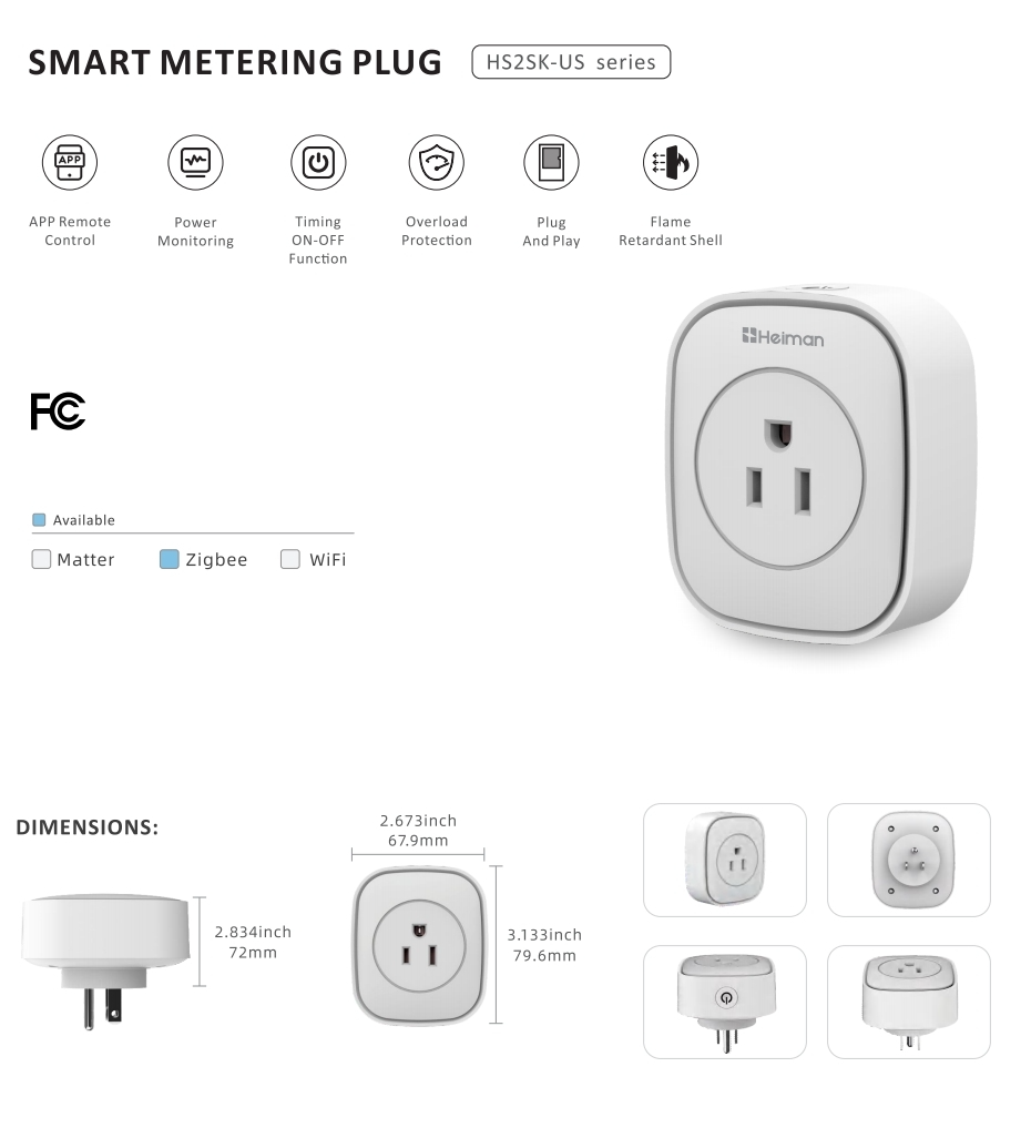 01 Smart Metering Plug HS2SK-US series