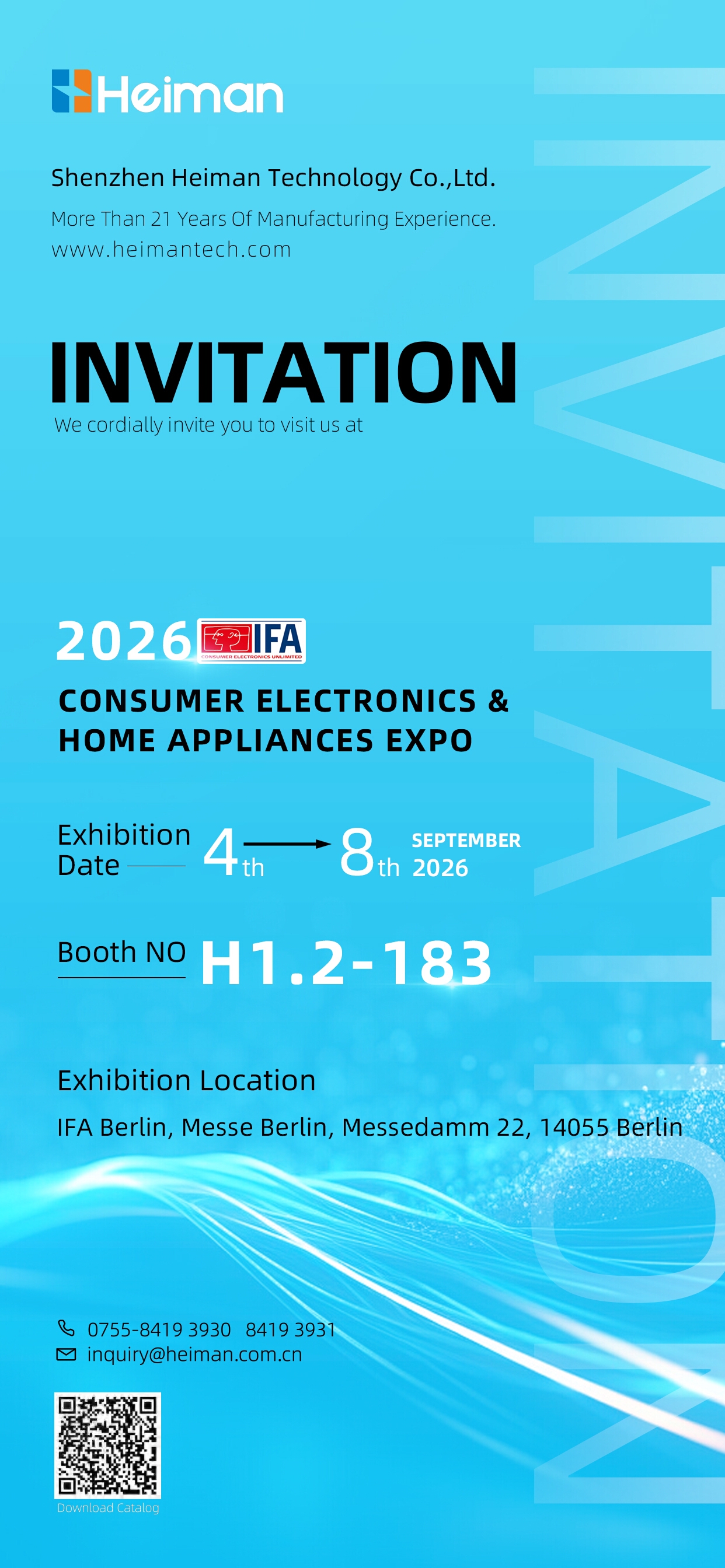 20262 IFA CONSUMER ELECTRONICS & HOME APPLIANCES EXPO