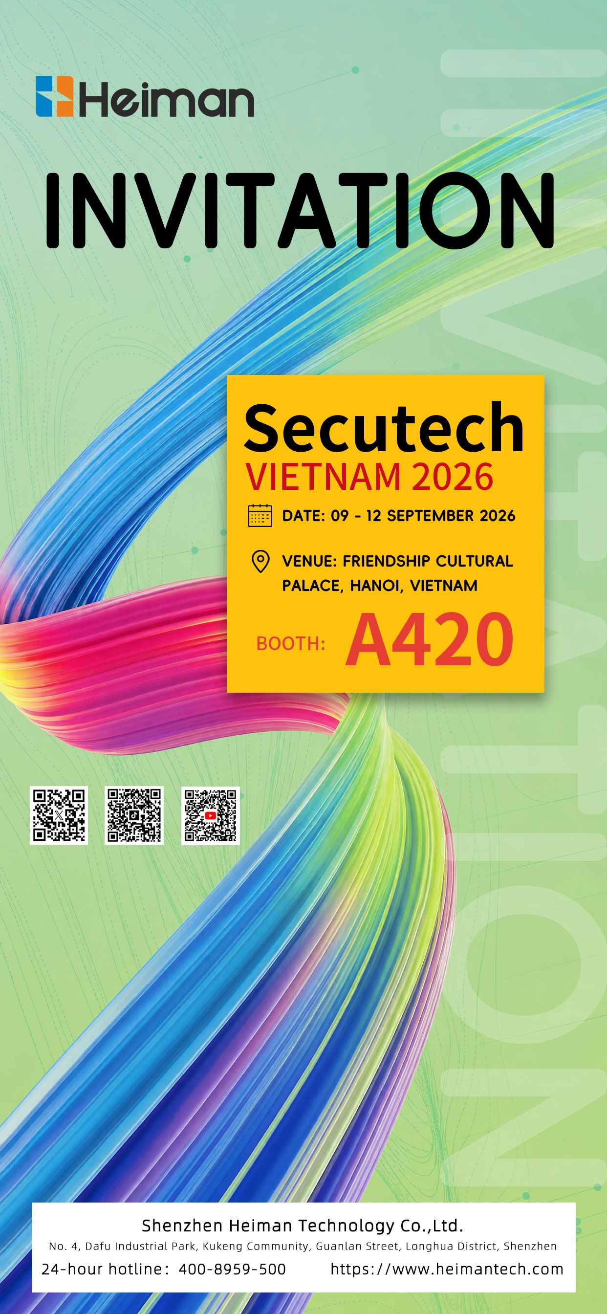 INVITATION Secutech VIETNAM 2026