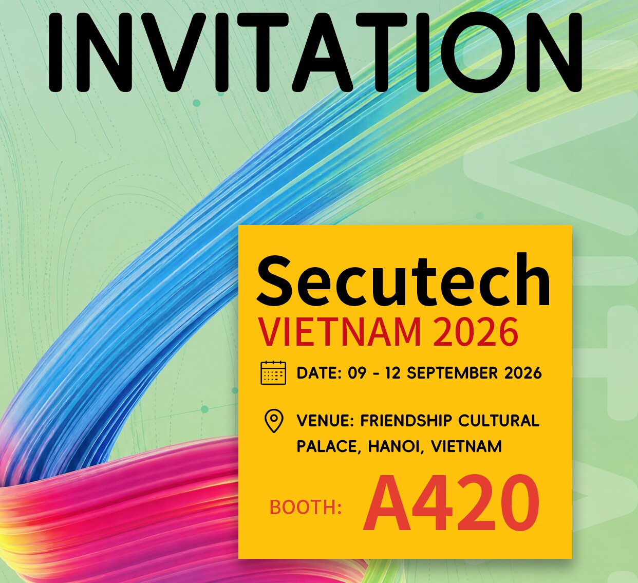 INVITATION Secutech VIETNAM 2026
