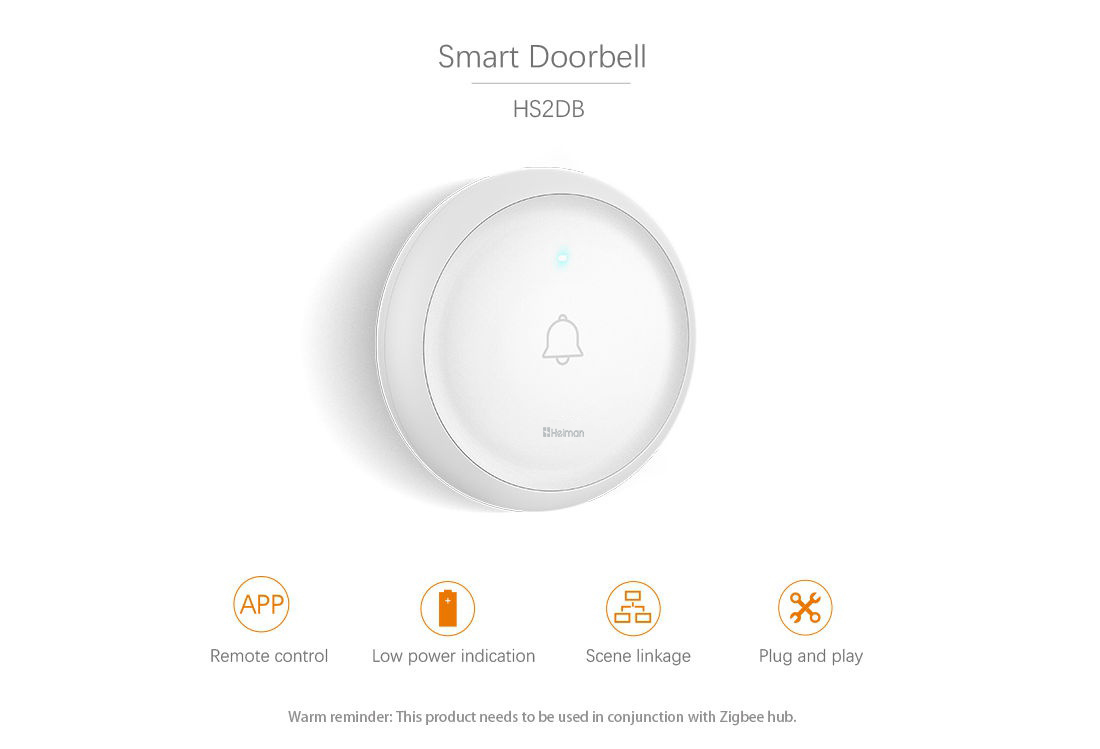zigbee video doorbell