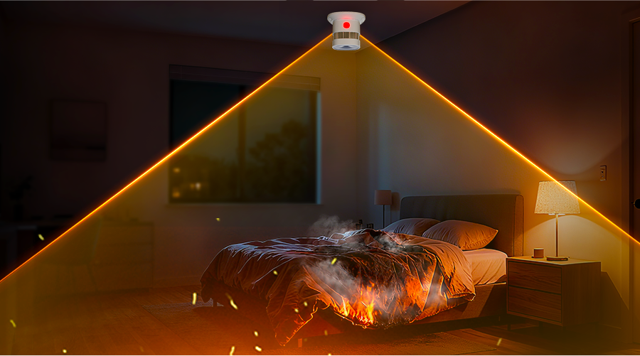 Smoke Alarm HS1SA series,Advanced Photoelectric Sensing