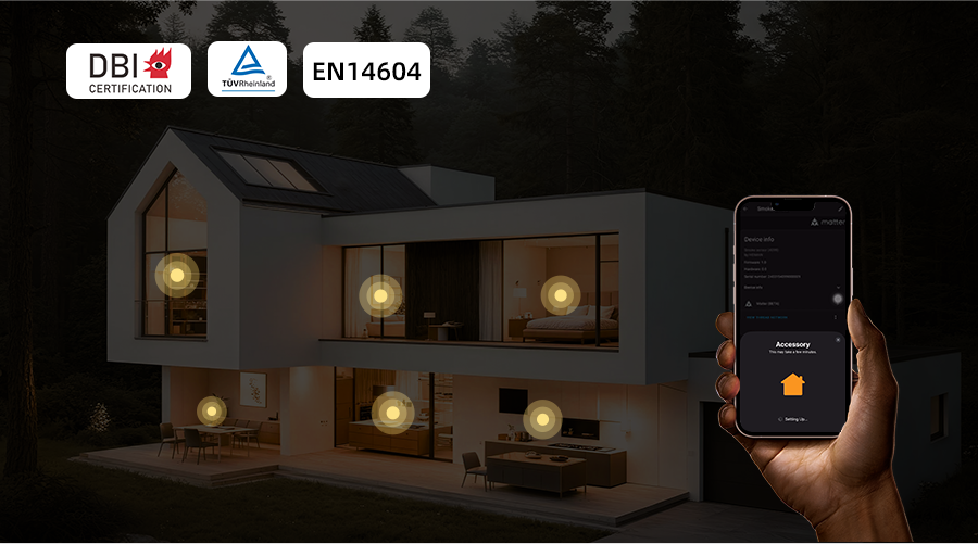 Smoke Alarm HS1SA series,Global Certification & interconnectivity