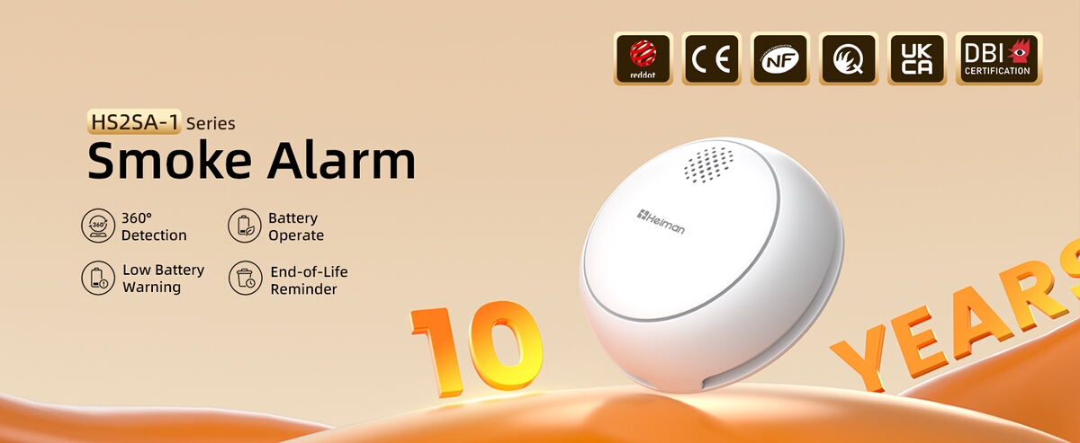 Smart smoke detector HS2SA-1 series