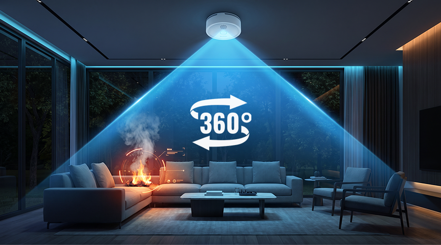 Smoke Alarm HM2SA-5 series,360° DetectionSmarter Accuracy