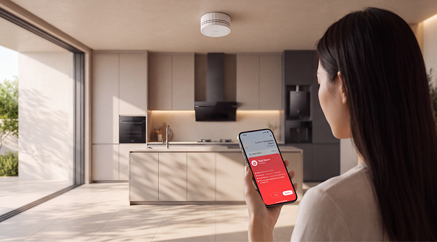 Carbon Monoxide Sensor C1 series,Test & Silence with Ease