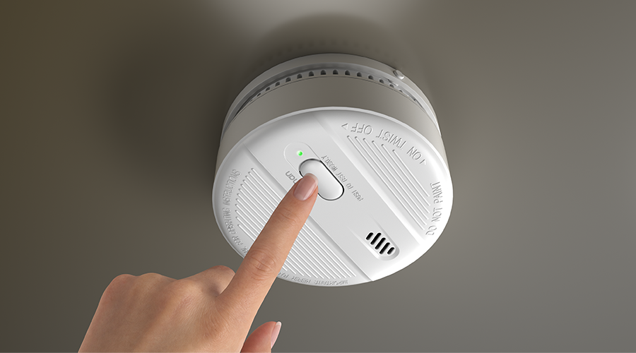 Smoke Alarm HM-628PH series,One-Touch Test Button