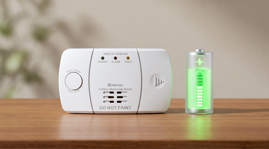 Carbon Monoxide Alarm HM-722ES series,Low Power Consumption