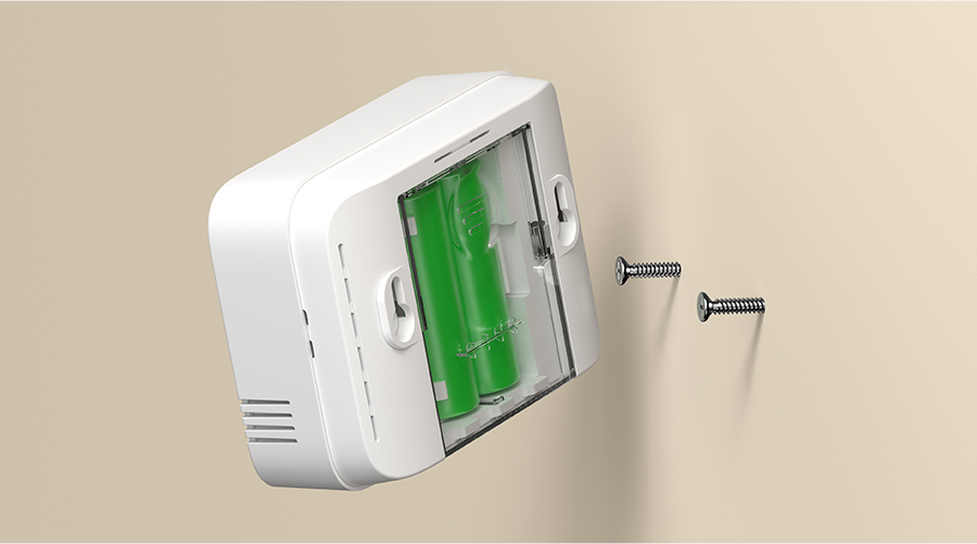 UL1484 battery powered combustible gas alarm HM-733NS series,Reliable Design & Mounting