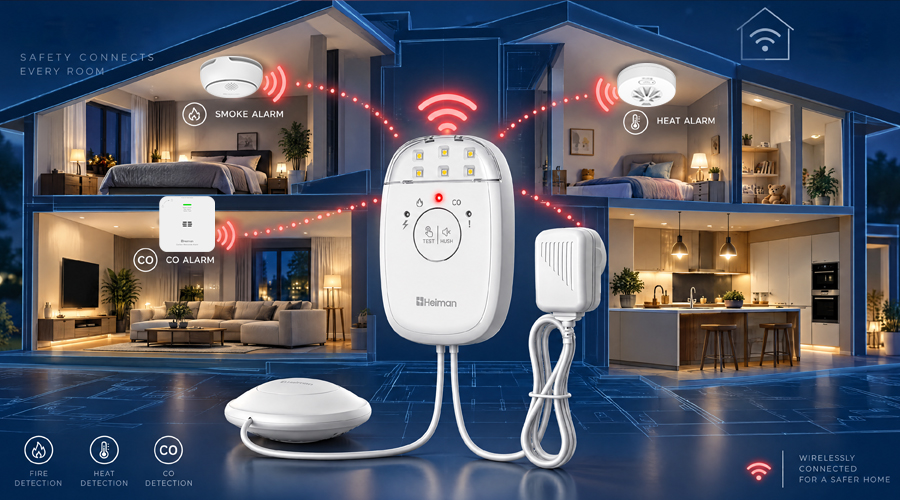 Hearing Impaired Alarm HM2HIA,Wireless Interlink