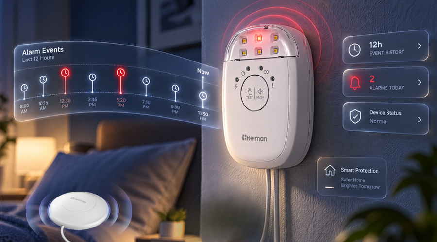 Hearing Impaired Alarm HM2HIA,Alarm Memory