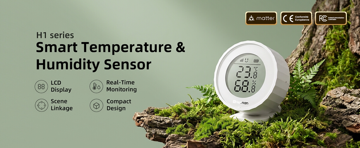 Smart Temperature and Humidity Detector H1 series