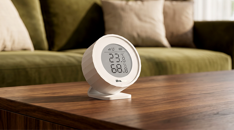 Smart Temperature and Humidity Detector H1 series,LCD Display