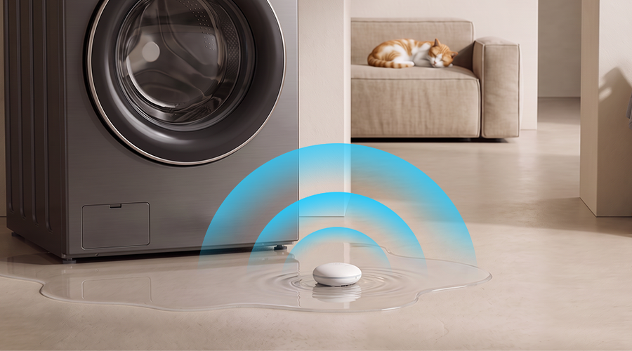 Smart Water Leakage Sensor Heiman HS2WL series,Real-Time Leak Detection with Alarm