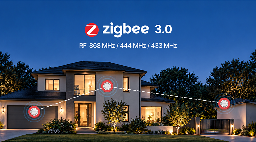 Smart Wireless Siren Heiman HS2WD series,Multi-Protocol Options