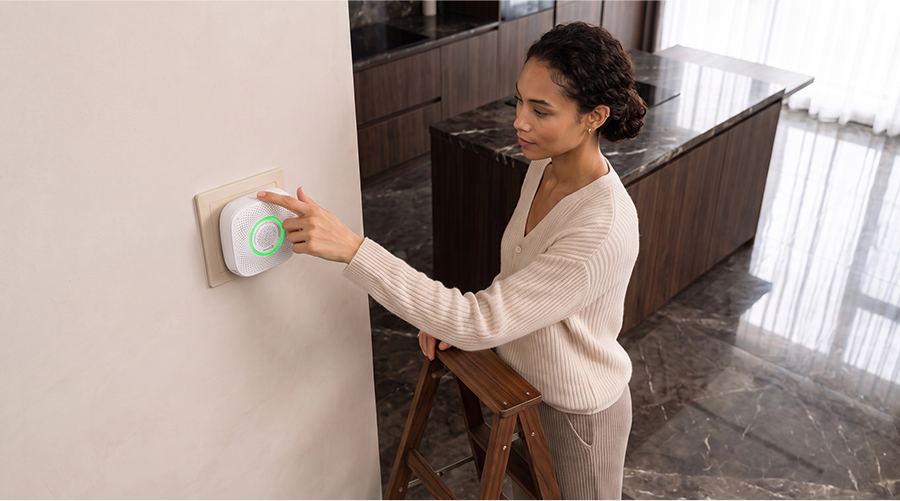 Combustible Gas Detector Heiman WS2CG series,ManualTest & Plug And Play