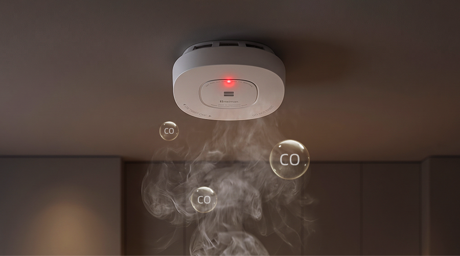 Smoke & CO Alarm HM-638THS,Two Risks, One Alarm Smoke & CO Detection