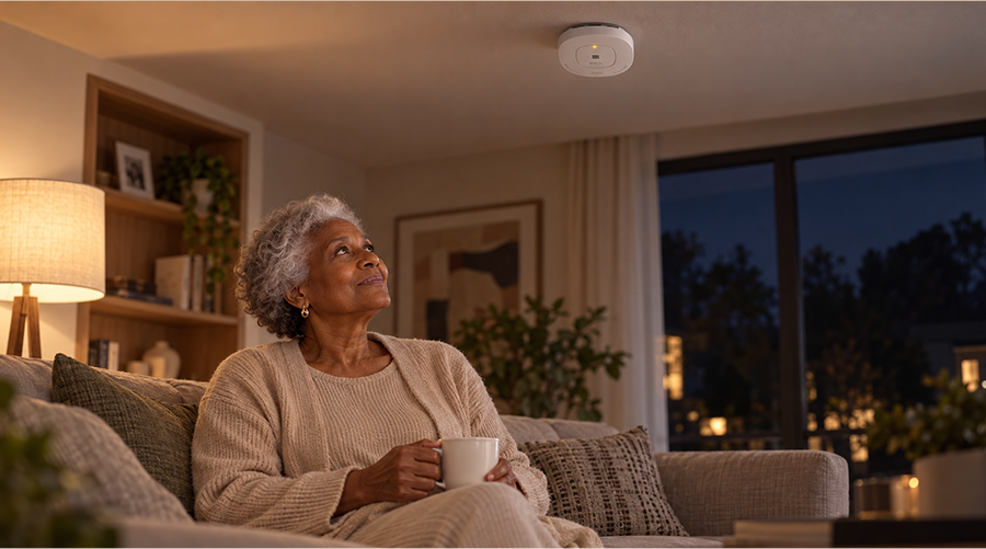 Smoke & CO Alarm HM-638THS,Stay Ready, Stay Protected