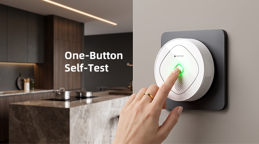 Combustible Gas Detector HS3CG series,One-Button Self-Test