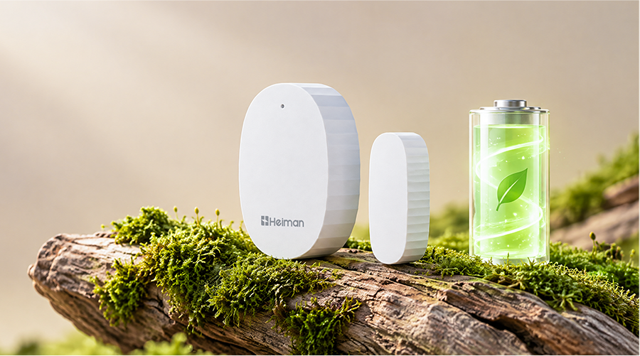 Smart Door Magnetic Detector D1 series,Low Battery Warning