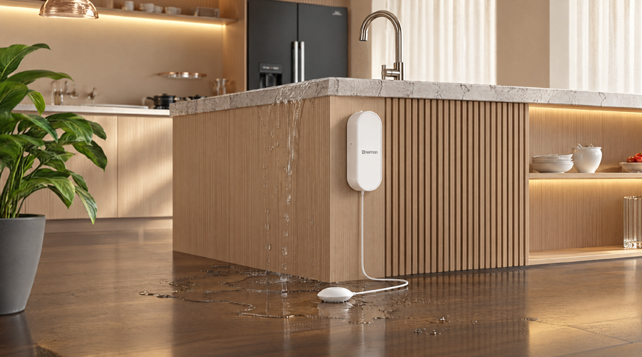 Smart Water Leakage Sensor HS3WL series,Real-Time Monitoring & High-Precision Sensing