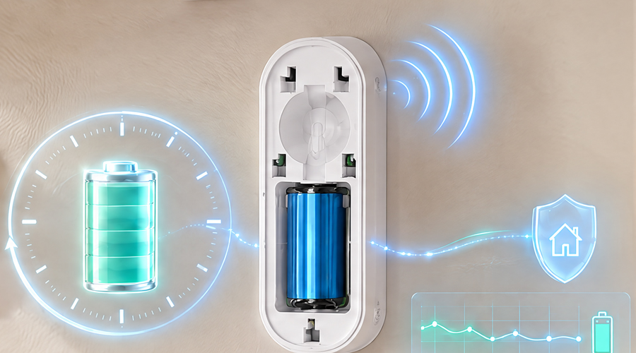 Smart Water Leakage Sensor HS3WL series,Low Battery Warning