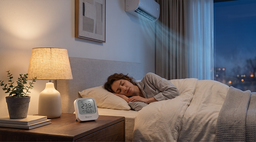Smart Temperature and Humidity Sensor HEIMAN HS3HT series,Smart Scene Automation