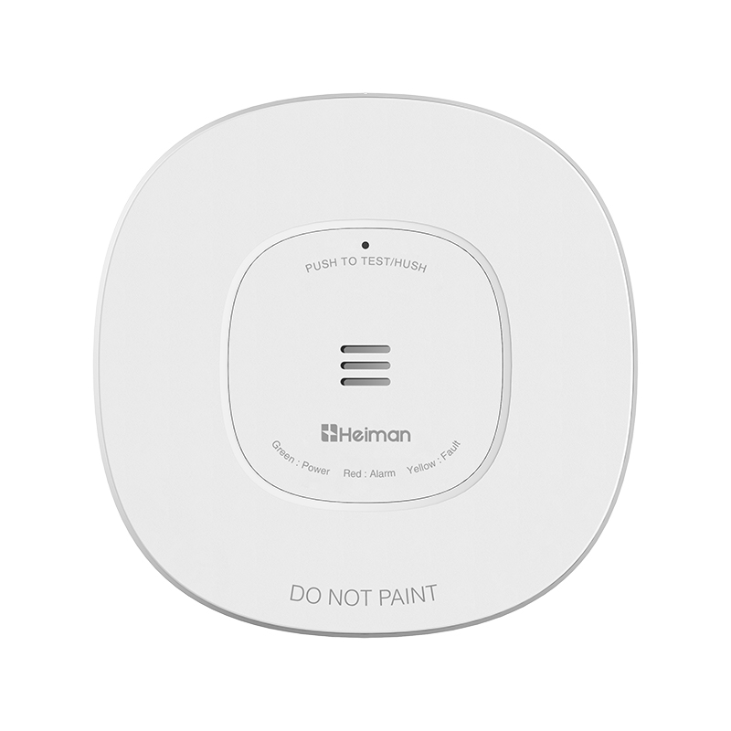 Wired + Wireless interconnected smoke alarms HM-638PHW HM-638PHW-AC