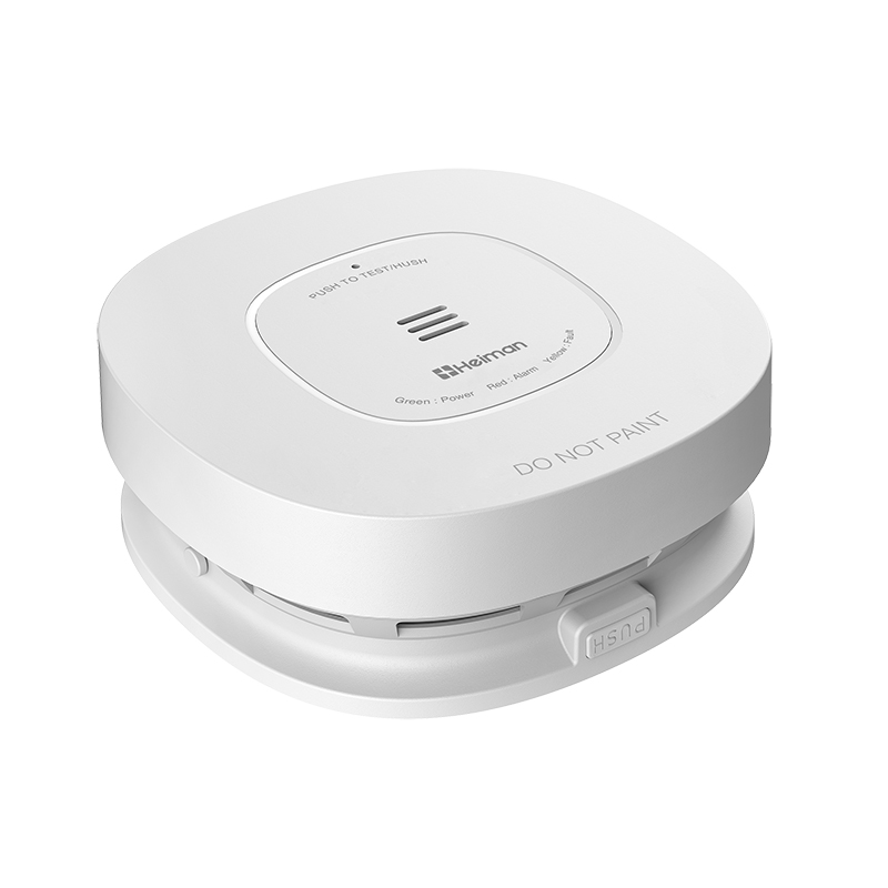 Wired + Wireless interconnected smoke alarms HM-638PHW HM-638PHW-AC