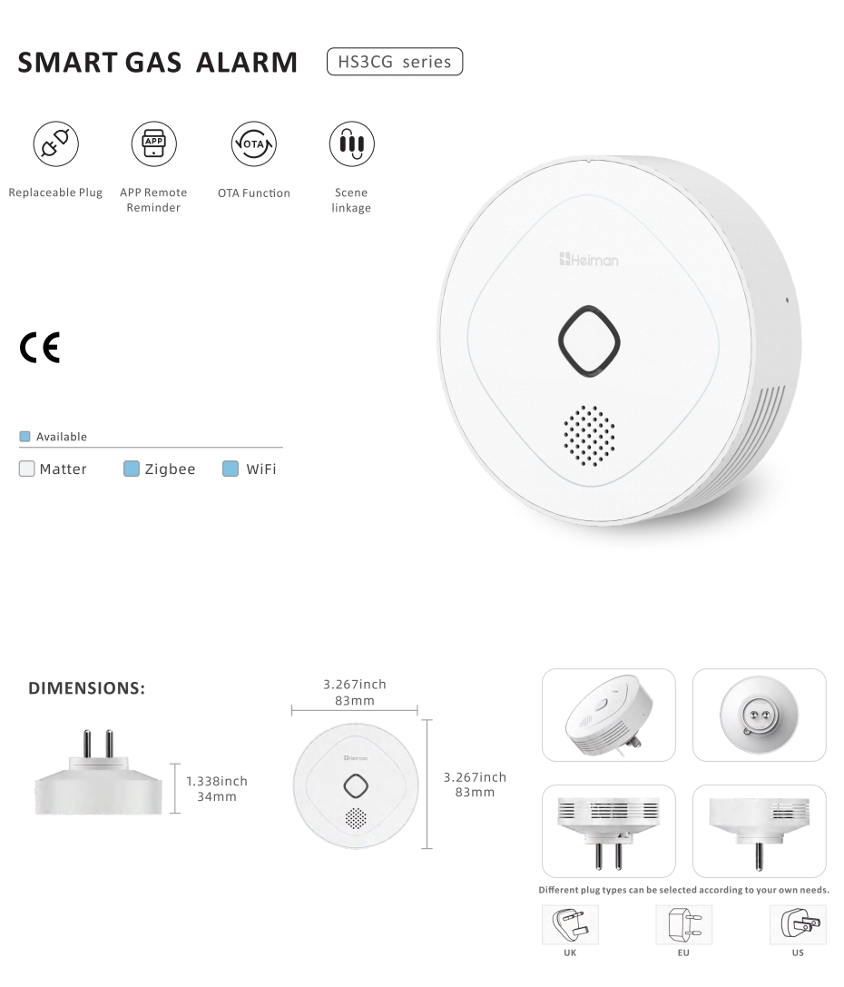 Combustible Gas Detector HS3CG series