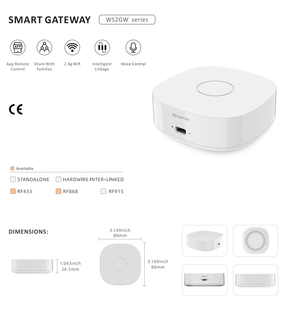 01 Gateway WS2GW series