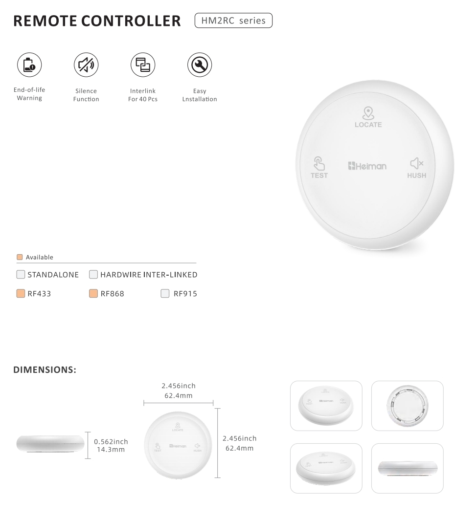 Remote Controller HM2RC series